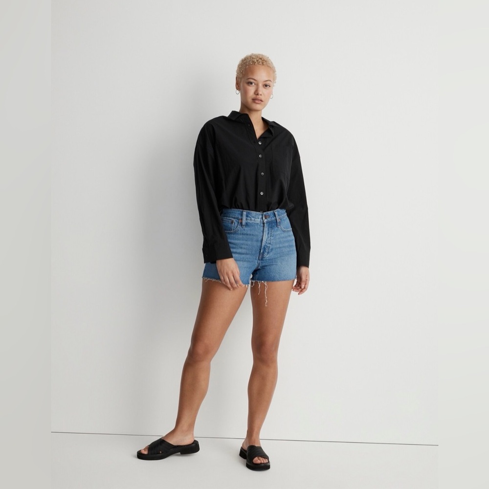 Madewell Curvy Perfect Vintage short in Swansea wash size 29